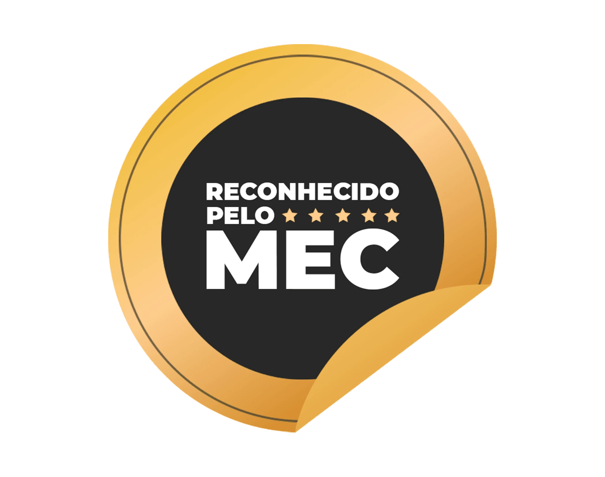 Certificado reconhecido pelo MEC